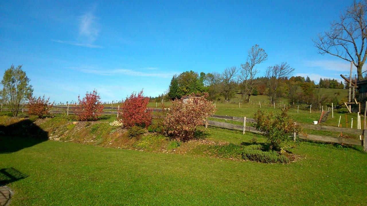 Oetscherblick Fam Winter Frankenfels Buitenkant foto