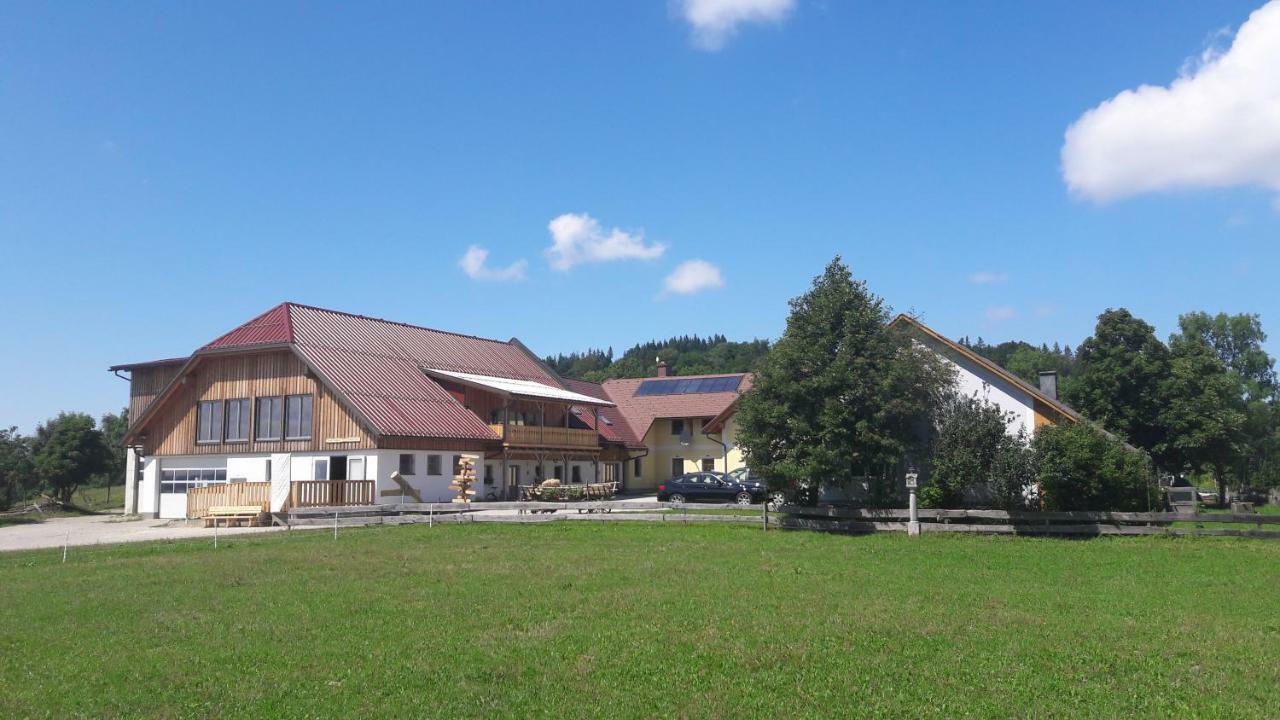 Oetscherblick Fam Winter Frankenfels Buitenkant foto